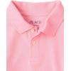 imageThe Childrens Place Boys Uniform Short Sleeve Pique PoloRose Pottery