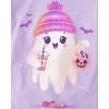 imageThe Childrens Place Girls All HolidaysBirthdays Short Sleeve Graphic TShirts2 PackCatGhost Beanie