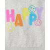 imageThe Childrens Place babygirls And Toddler Long Sleeve Active Shirt and Pant 2 Piece OutfitHappy