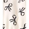 imageThe Childrens Place babygirls And Toddler Long Sleeve Active Shirt and Pant 2 Piece OutfitWhite Daisy Bow
