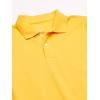 imageThe Childrens Place boys Long Sleeve Pique PoloYellow Pencil Single