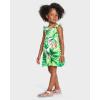imageThe Childrens PlaceBabyGirlsand Toddler Sleeveless Dressy DressesTropical Renew Blue4 Years