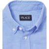 imageThe Childrens PlaceboysShort Sleeve Oxford ShirtLt BlueXLarge