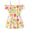 imageThe Childrens Place Baby Girls and Toddler Sleeveless Everyday Summer DressesTropical Fruit