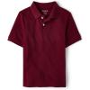 imageThe Childrens Place Boys Uniform Short Sleeve Pique PoloRedwood