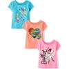 imageThe Childrens PlaceBaby Girlsand Toddler Assorted Everyday Short Sleeve Graphic TShirtsMultipacksBalletButterfliesHearts 3Pack4 Years