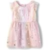 imageThe Childrens Placeand Toddler Short Sleeve Dressy DressOmbre Foil