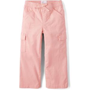 imageThe Childrens Place Baby Girls and Toddler Baggy Cargo PantsPink Kiss