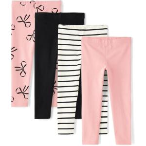 imageThe Childrens Place Baby Girls and Toddler Printed Leggings MultipacksPink Kiss 4pack