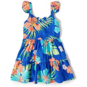 imageThe Childrens Place and Toddler Short Sleeve Casual DressesCool Cobalt Tropical