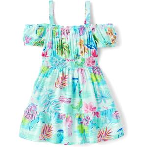 imageThe Childrens PlaceBabyGirlsand Toddler Sleeveless Dressy DressesTropical Cosmos4 Years