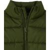 imageThe Childrens Place Boys Big Kid Medium Weight Puffer Jacket Wind WaterResistant SeasonalSage Green