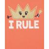 imageThe Childrens Place Boys Birthday Dude Graphic TeeLil BossI Rule