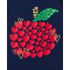 imageThe Childrens Place Girls School Days Short Sleeve Graphic TShirtsmultipacksApple Hearts1st Day 1st GradeGirl