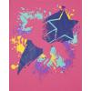 imageThe Childrens Place Girls Short Sleeve Graphic T ShirtUnicornsStarsFlowers