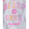 imageThe Childrens Place Girls Sleeve Top and Shorts 2 Piece Pajama SetSleepover Squad