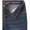 imageThe Childrens Place Girls Super Skinny JeansVictory BlueDark Twilight 2pack
