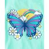 imageThe Childrens Place Girls TrendsIcons Short Sleeve Graphic TShirts5 PackTrend Icons