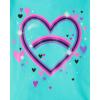 imageThe Childrens Place Girls TrendsIcons Short Sleeve Graphic TShirts5 PackTrends