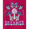imageThe Childrens Place Girls TrendsIcons Short Sleeve Graphic TShirts5 PackTrends
