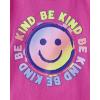 imageThe Childrens Place Girls UnicornsSportsButterflies Long Sleeve Graphic TShirts2 PackPeace LoveBe Kind