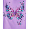 imageThe Childrens Place Girls UnicornsSportsButterflies Long Sleeve Graphic TShirts2 PackTurtleButterfly