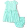 imageThe Childrens Place Kids Coordinating Family Outfits Mommy ampamp Me Dad ampamp Son Baby Mint to Be CollectionNewborn Dress