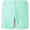 imageThe Childrens Place Roll Cuff Twill Skimmer ShortsAquaPinkYellowOrange Brights 4pack