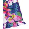imageThe Childrens Place girls Tank Top and Shorts2 Piece Pajama SetPurple Tropical