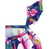 imageThe Childrens Place girls Tank Top and Shorts2 Piece Pajama SetPurple Tropical