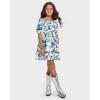 imageThe Childrens PlaceShort Sleeve Fashion DressRenew Blue Floral