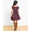 imageThe Childrens PlaceShort Sleeve Fashion DressRuby Holiday Plaid