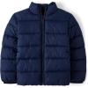 imageThe Childrens Place Boys Big Kid Medium Weight Puffer Jacket Wind WaterResistant SeasonalTidal