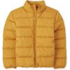 imageThe Childrens Place Boys Big Kid Medium Weight Puffer Jacket Wind WaterResistant SeasonalTiger Gold