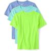 imageThe Childrens Place Boys Short Sleeve Crew Neck TShirtsBlue 3pack