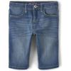 imageThe Childrens Place Girls Denim Skimmer ShortsRose Wash