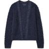 imageThe Childrens Place Girls Long Sleeve Open Front Knit CardiganTidal