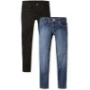 imageThe Childrens Place Girls Super Skinny JeansBlackBlue 2pack
