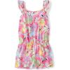 imageThe Childrens Place girls Casual Sleeveless Shorts RomperIn the Pink
