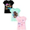 imageThe Childrens PlaceGirlsAssorted Everyday Short Sleeve Graphic TShirtsMultipacksFutureProudBows 3PackLarge
