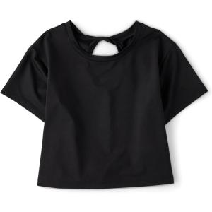 imageThe Childrens Place Girls Atheletic Short Sleeve TopsBlack