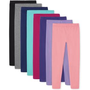 imageThe Childrens Place Girls Leggings MultipacksMulticolor 8 Pack