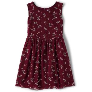 imageThe Childrens Place Girls Short Sleeve Dressy DressSugar Beet