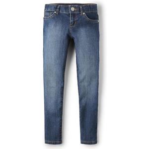 imageThe Childrens Place Girls Super Skinny JeansVictory Blue Wash