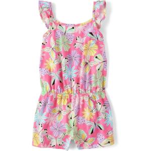 imageThe Childrens Place girls Casual Sleeveless Shorts RomperIn the Pink