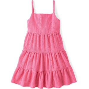 imageThe Childrens PlaceGirlsCasual Sleeveless Tiered Dressesin The PinkSmall