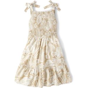 imageThe Childrens PlaceShort Sleeve Fashion DressIrish Cream Floral