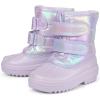 imageThe Childrens Place Baby Girls Faux Fur Trim Snow BootPurple