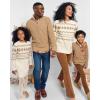 imageThe Childrens Place Boys Long Sleeve Quarter Zip Pullover SweaterCork