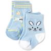 imageThe Childrens Place Baby Boys and Newborn Socks Variety PackBlue Bunny Midi 2pack